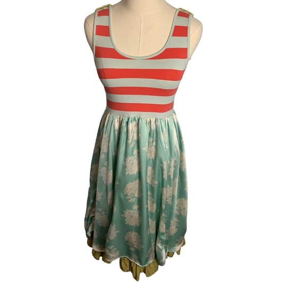 MATILDA JANE Serendipity Cupcake Tank Dress Womens Size S Small Multicolor - Picture 1 of 7